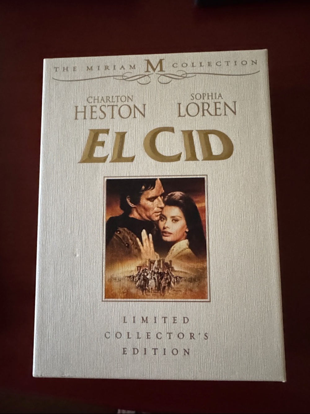El Cid Limited Collector's Edition DVD - Charlton Heston & Sophia Loren